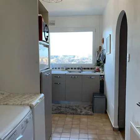 شقة Viewtower Eiffel 1 Private No#2 Colocation Chez Habitant *