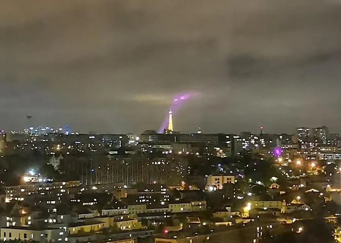 Viewtower Eiffel 1 Private No#2 Colocation Chez Habitant 卡尚
